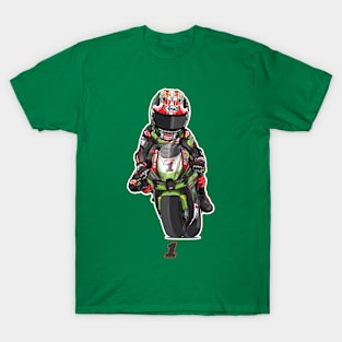 Jonathan Rea Cartoon T-Shirt